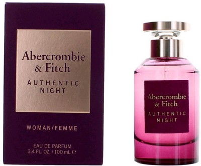 Authentic Night by Abercrombie & Fitch, 3.4 oz EDP Spray  Women