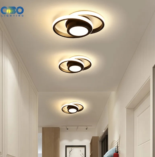 Contemporary Brilliance: Modern Ceiling Lamp Balcony LED Light for Hallway - Illuminating Style and Functionality