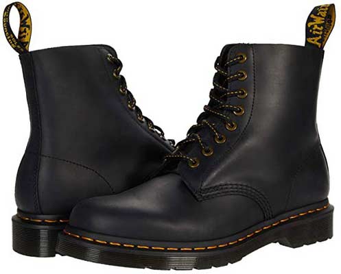 Dr. Martens 1460 Pascal Wild Buck Female Shoes Lace Up Boots