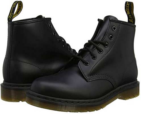 Dr. Martens 101 Smooth Leather Female Shoes Lace Up Boots