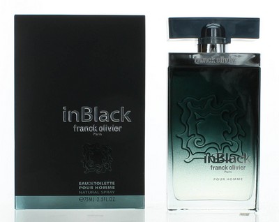 In Black by Franck Olivier, 2.5 oz EDT Spray  Men