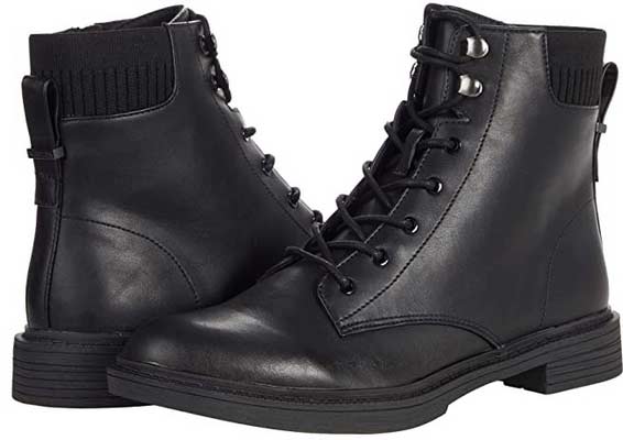 Kenneth Cole Reaction Wind Lug Lace-Up Female Shoes Lace Up Boots