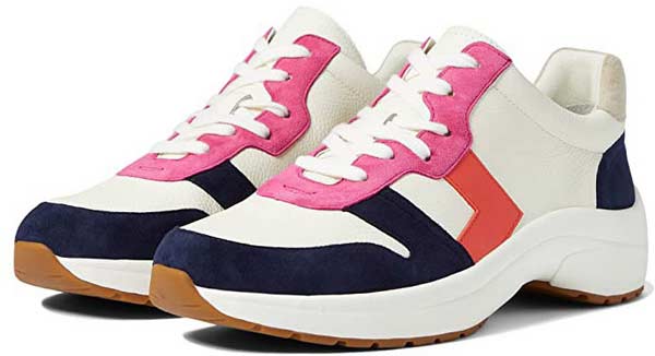 Ralph Lauren Rylee Leather Sneaker Female Shoes Lifestyle Sneakers