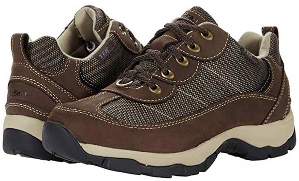 L.L.Bean Snow Sneaker with Arctic Grip, Low Lace-Up Female Shoes Winter and Snow Boots