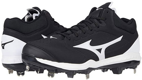 Mizuno Sweep 5 Mid Metal Softball Cleat Female Shoes Cleats