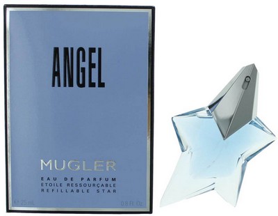 Angel by Thierry Mugler, .8 oz EDP Spray Refillable for Women