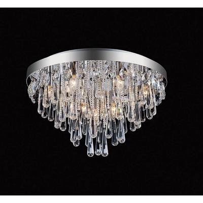 Diyas il31433 sophia 10 light ceiling light in polished chrome