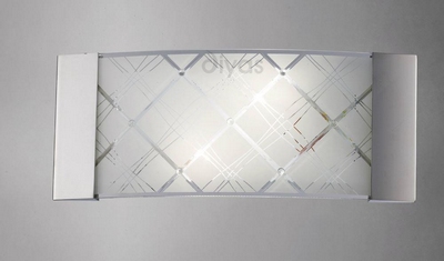 Diyas il31280 aries glass wall or ceiling light