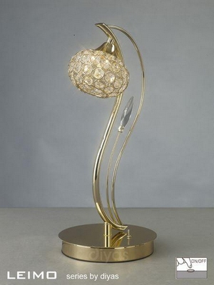 Il30969 leimo 1 light french gold table lamp