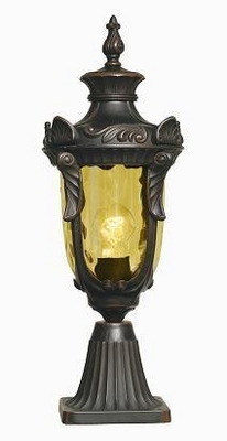 Elstead ph3/m philadelphia medium exterior pedestal lantern