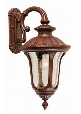 Elstead cc2/s chicago exterior small down light wall lantern ip44